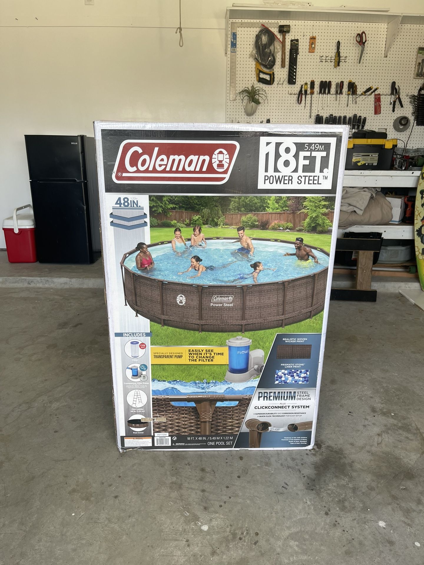 New Pool Coleman 18FT Power Steel for Sale in Richmond, TX OfferUp