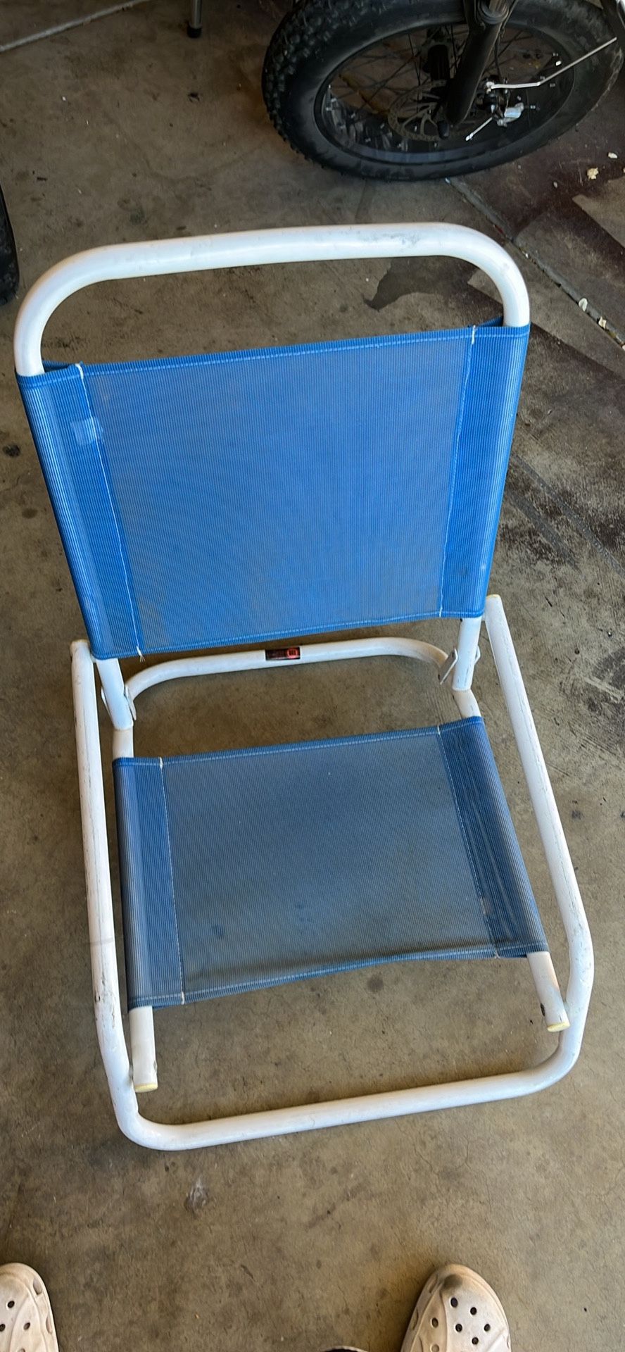 Blue Beach Chair 