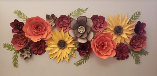 Fall theme flowers