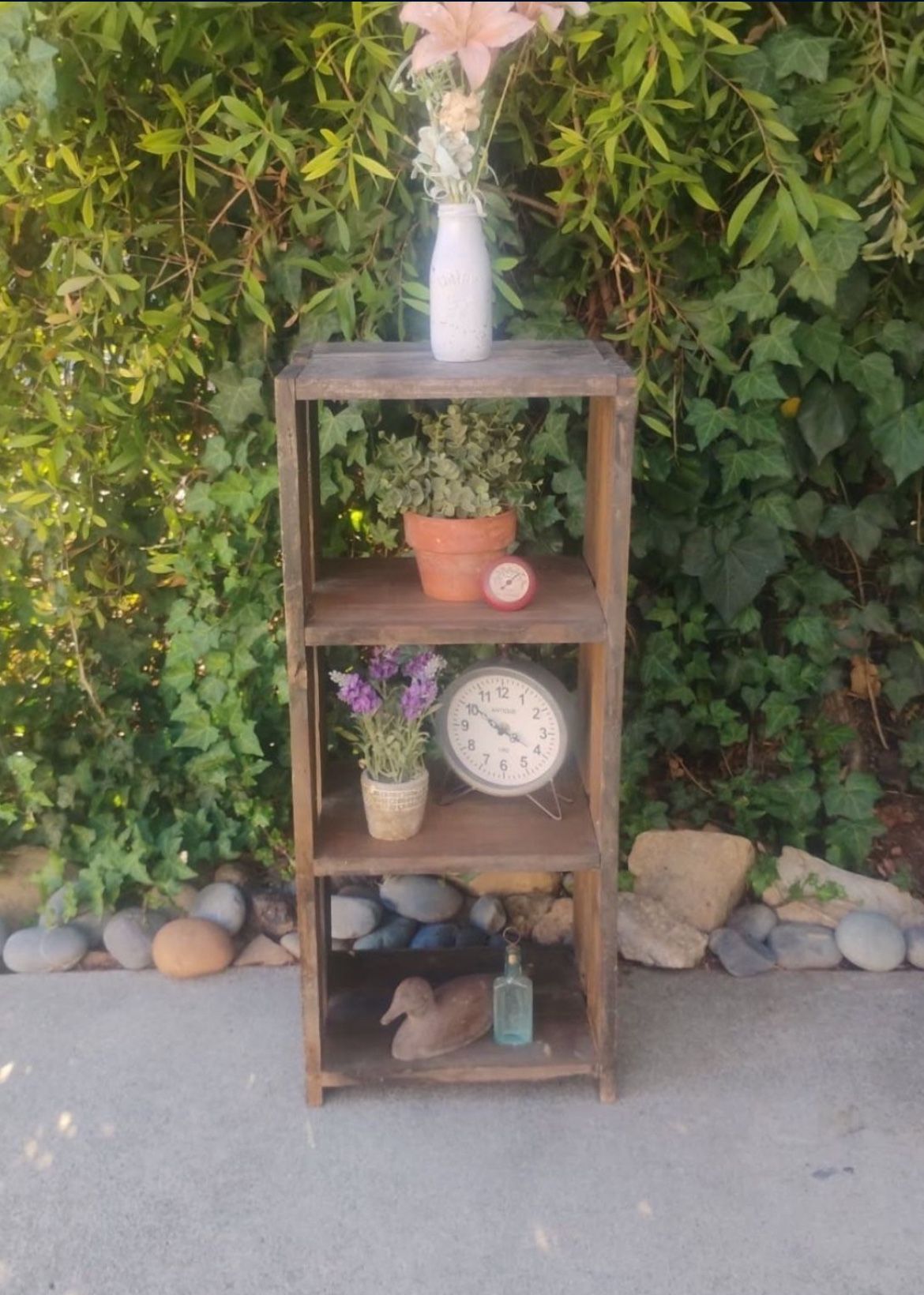 Small Storage Shelves 13 3/4” W X 11 1/2” D X 32” T