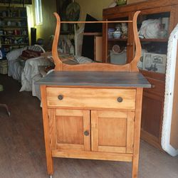 Modern farmhouse cabinet