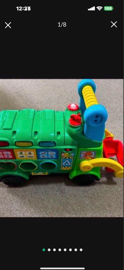 CA. VTECH RIDE ON RECYCLING TRUCK. 2021.  PRELOVED.
