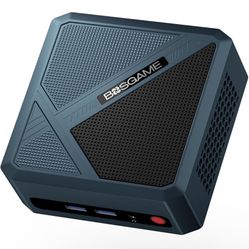 P5 Gaming Mini PC, Ryzen 5 6600H, Mini Computers, 6C/12T & 24GB RAM, 512GB NVMe SSD, Desktop Mini Computers, Wi-Fi6E, BT5.2, 4K Quad Display, USB4x2 8