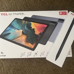 Tablet & Stylus (TCL NXTPAPER 11 & Active pen)