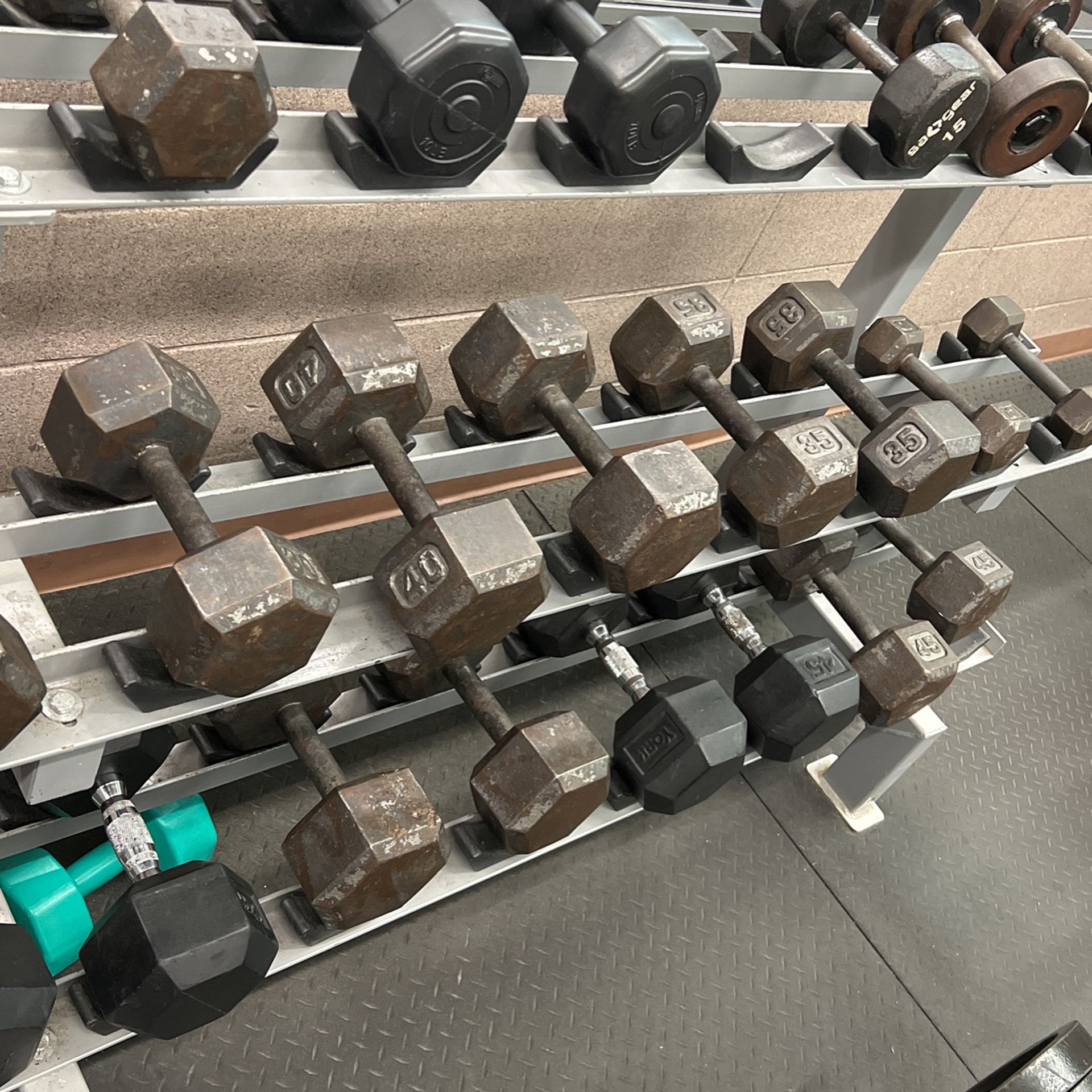 Dumbbells And Weight Ball 