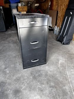 3 Drawer Metal Filing Cabinet