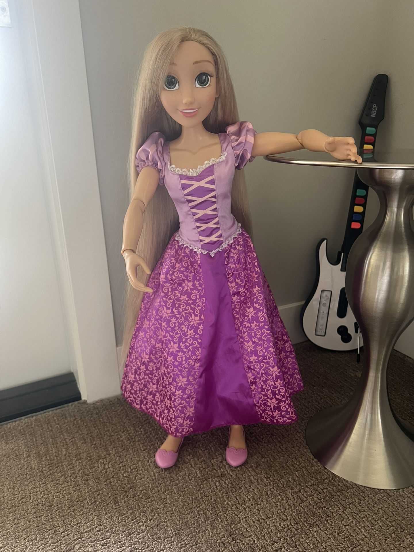 Disney Princess Rapunzel 32” Play date, My Size Articulated Doll