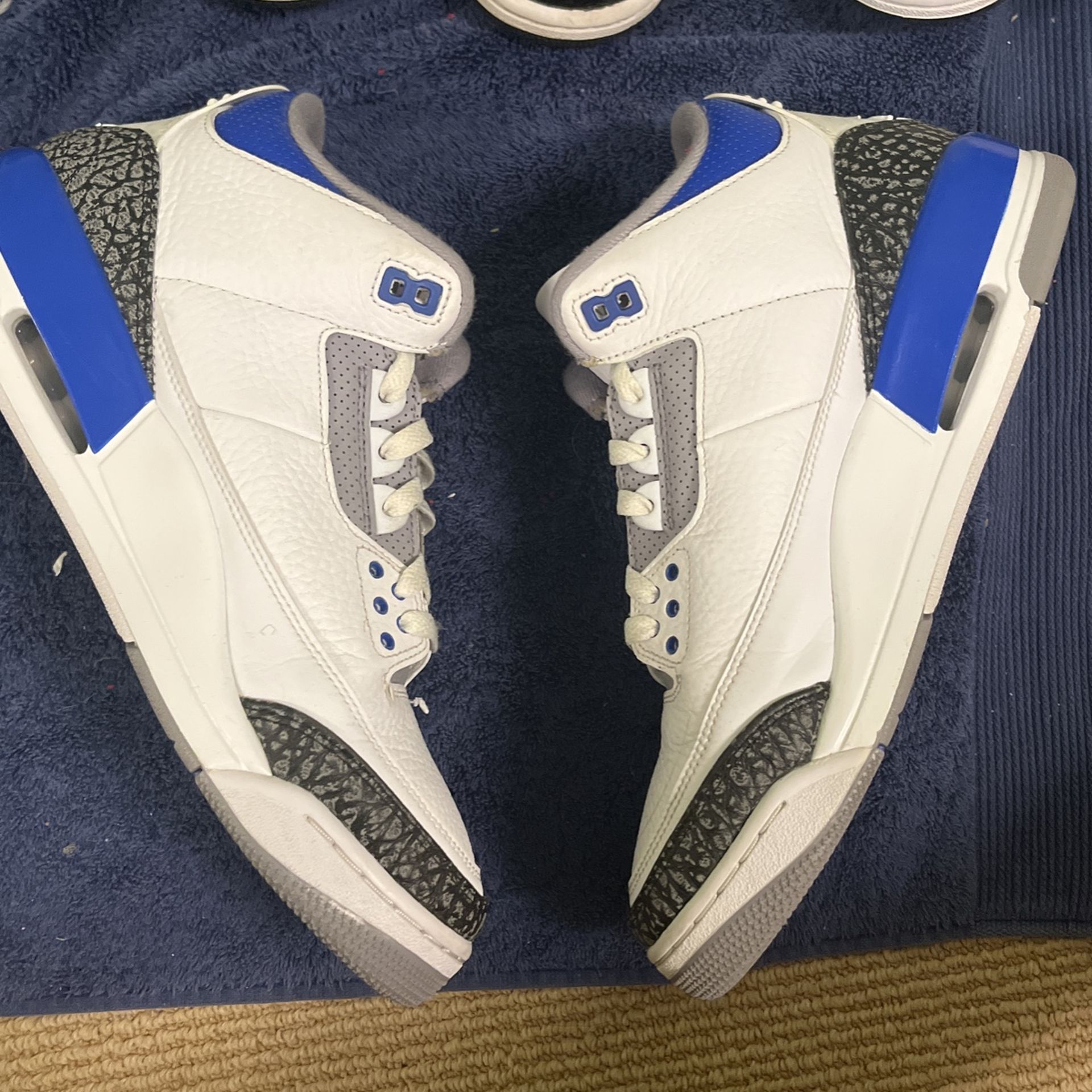 Jordan 3 Racer Blue Clean