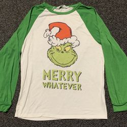 The grinch women small Christmas shirt