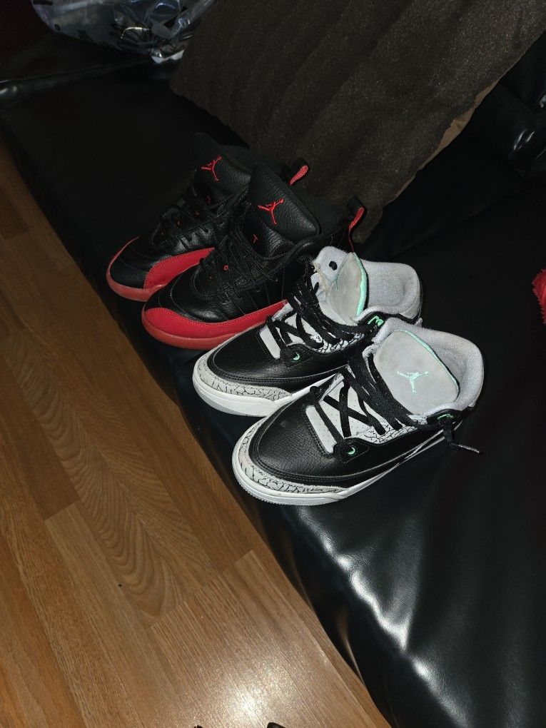 Jordan Retro Green Glo & Flu Game