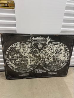 Rustic canvas - A Map of the New World