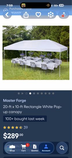 10x20 canopy