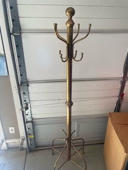 MCM Studios Brass Coat Rack