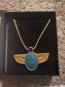 Scarab necklace