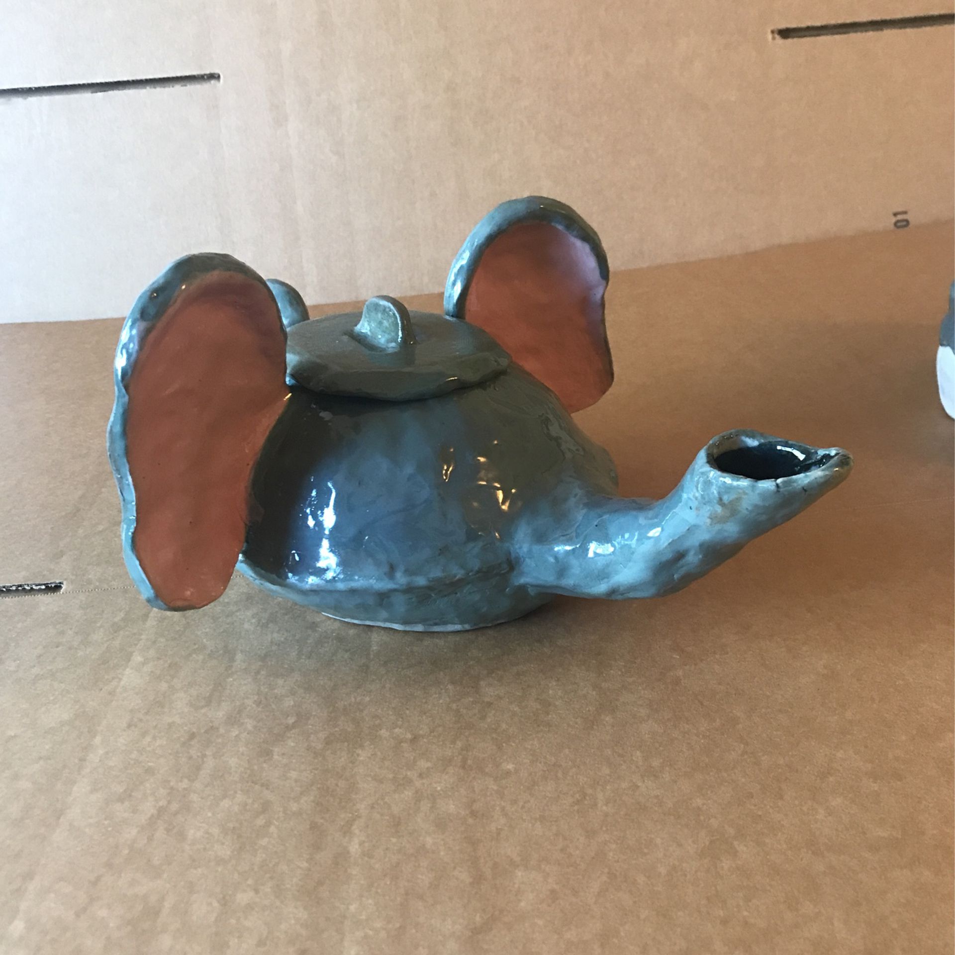 Elephant Teapot With Cups