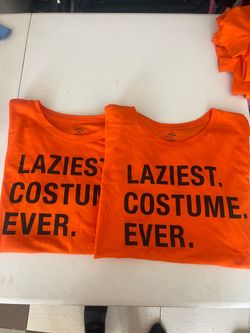 Laziest Costume Ever Halloween T-Shirts
