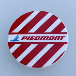 Piedmont Airlines Plastic Pinback Button Unaccompanied Minor