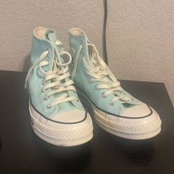 Baby Blue Converse