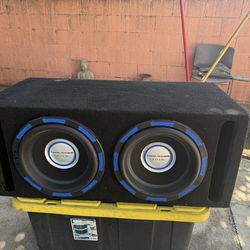 12” Subwoofers with Box