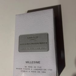 Silver Water Mountain by Creed Eau De Parfum Spray for Men 3.3oz New