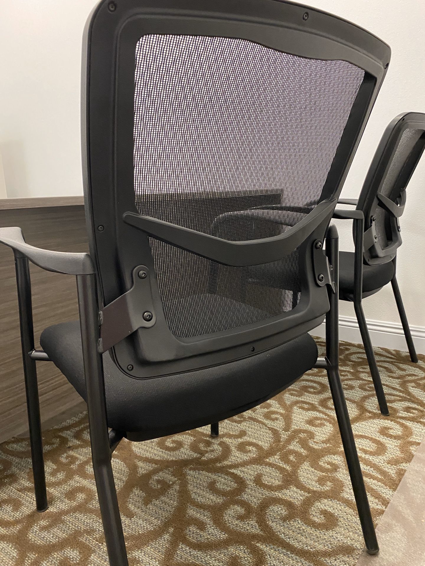 18 New Office Chairs Black Guest Chair $75 Ea