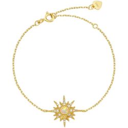 Japanese hexagram bracelet 925 sterling silver gold-plated bracelet