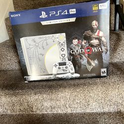 Complete With Box PS4 Pro 1tb God Of War Ragnarok Edition 