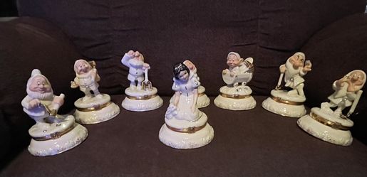 Disney Lenox Snow White & 7 Dwarfs Collection