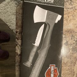 Harley-Davidson Knife/Axe Combo Set
