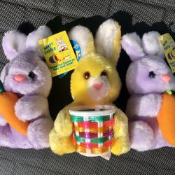 Easter Bunny Plushies 
