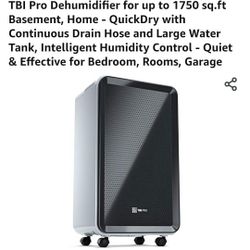 $150 TBI PRO DEHUMIDIFIER 1750 SQ FT