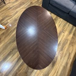 Ethan Allen Oval Coffee Table