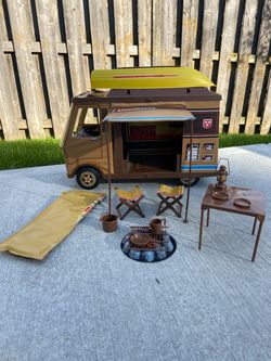 Vintage Big Jim Camper Set