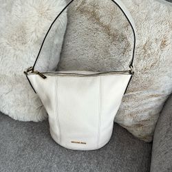 MICHAEL KORS HAND BAG, BUCKET PURSE SHOULDER BAG