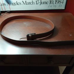 Brown Leather Belt