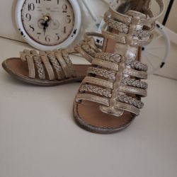 Toddler Girl Sandals Gold