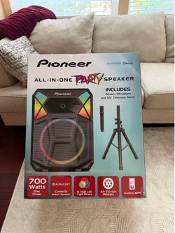 Pioneer Bluetooth speaker