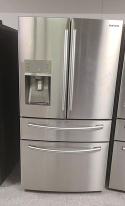 Samsung 4-Door Stainless Steel Fridge

