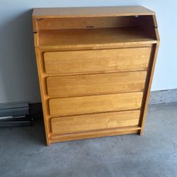 Wood Dresser That Opens As A Changing Table