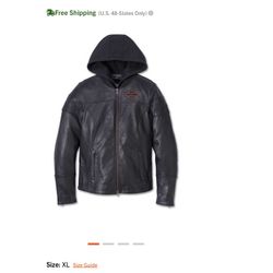 Harley-Davidson® Women's Miss Enthusiast 2.0 Leather 3-in-1 Jacket 98020-23VW size XL