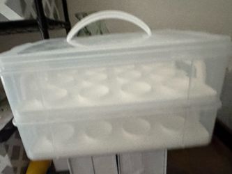 2-Tier, 24 Cupcake Carrier (Queen Creek)