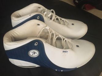 And One Basketball shoes size 10