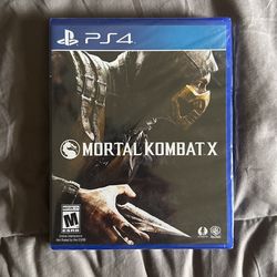 Mint-condition PS4 Mortal Kombat X