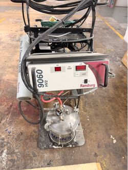 Ransburg 906 HV2 Electrostatic Paint System + Air Compressor