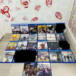 Playstation 5 Games And PlayStation 4 Games ( Used , Tested Working )  Read Description)