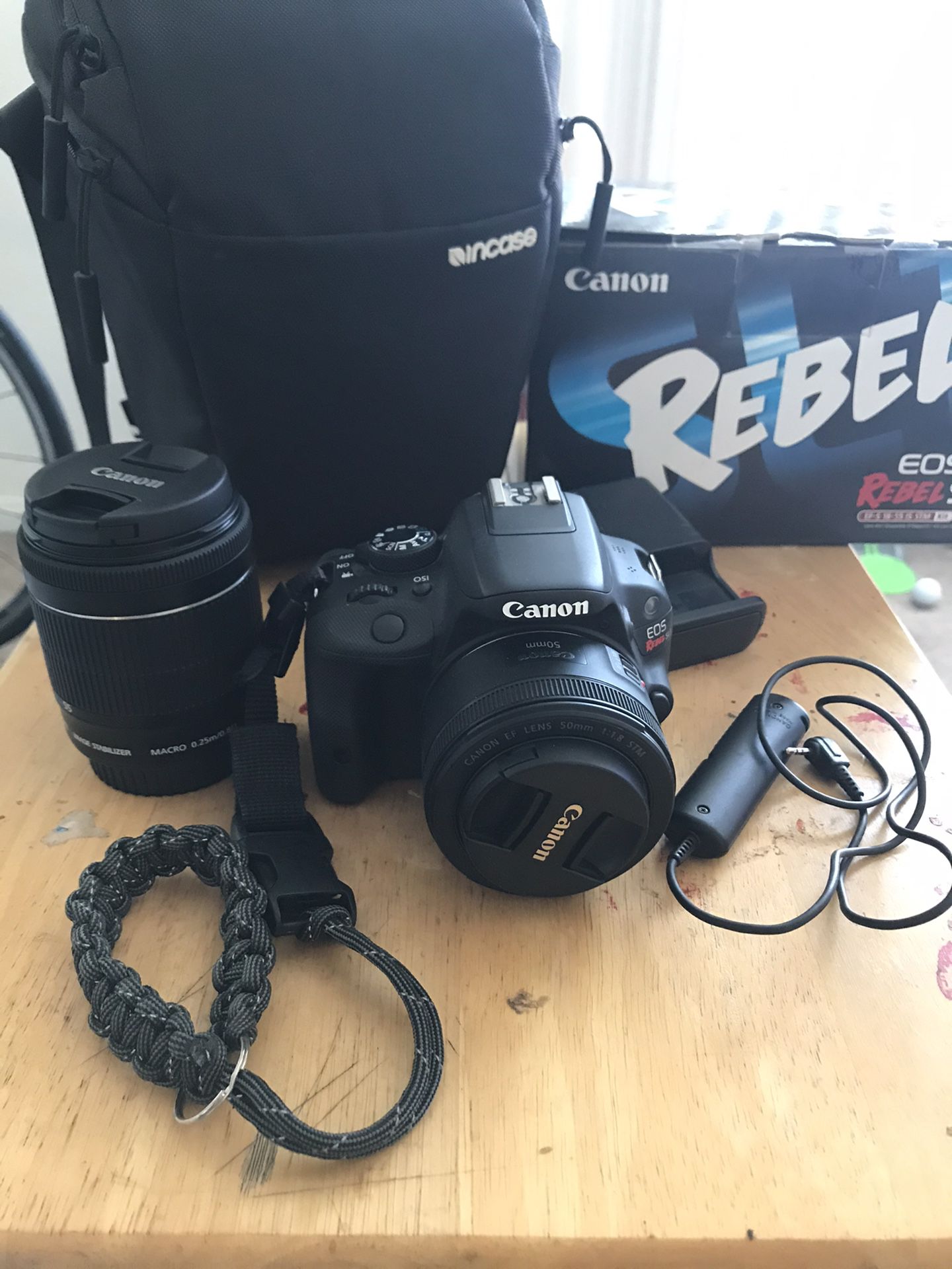 Canon Rebel SL1 with 50mm Canon EF Lens