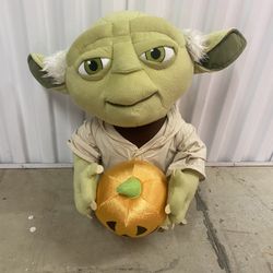 Halloween Yoda Star Wars Decoration Plush 