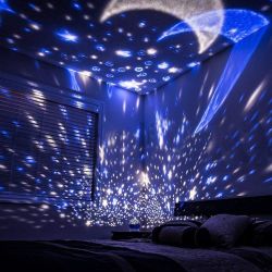 ELECSTARS Dream Rotating Projection Multi-Mode Night Lamp