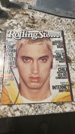 Rolling Stone Magazine Eminem Cover Issue 1999 near mint condition