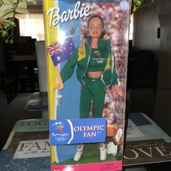 Sydney 2000 Olympic Fan Barbie Doll 